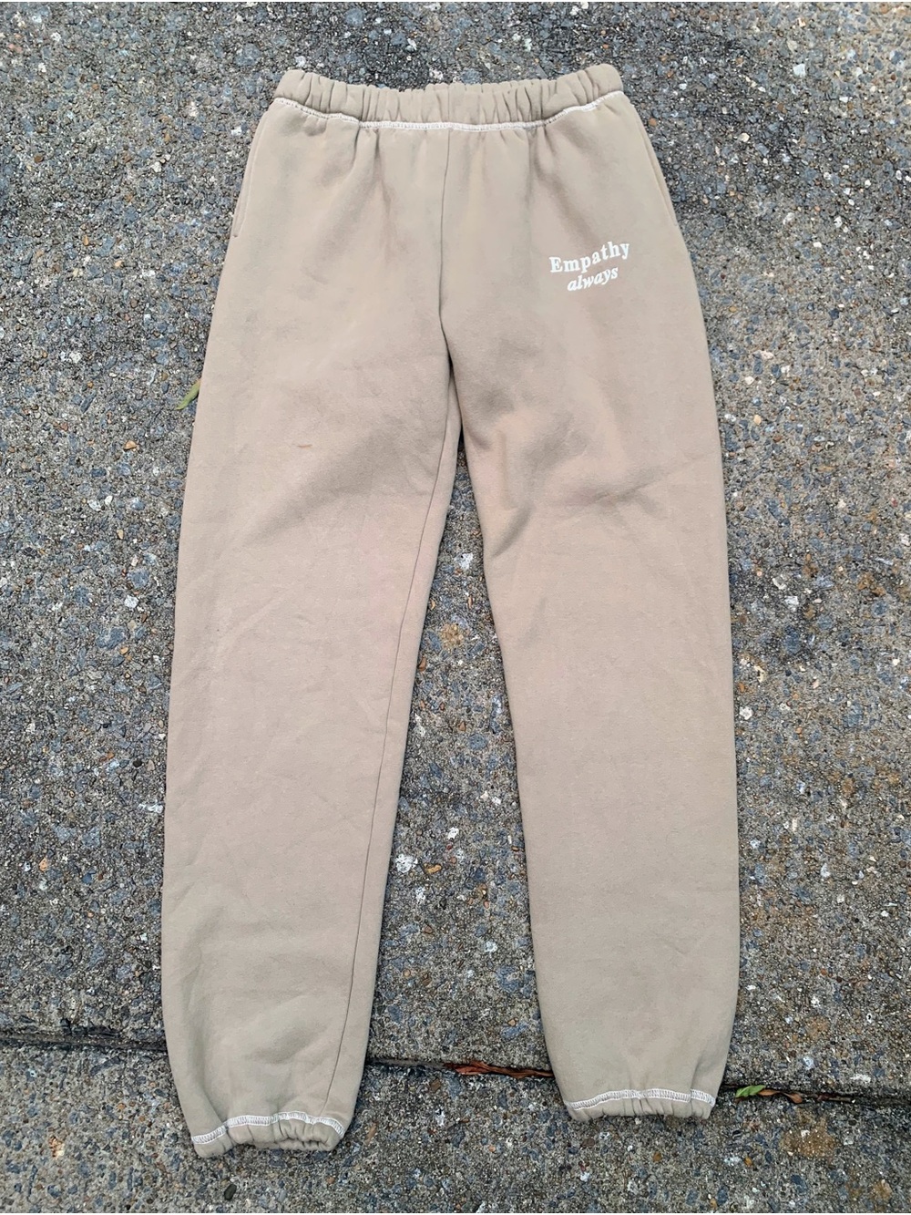 The Mayfair Group Empathy Always Beige Sweatpants
